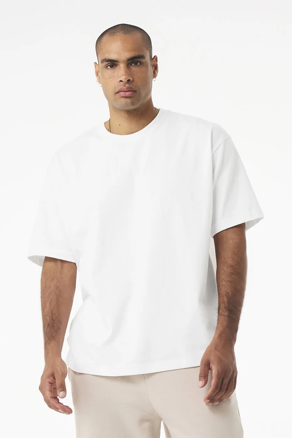Oversize Beyaz Tişört
